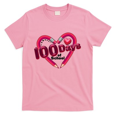 Valentines Day 100 Days Of School T-Shirt