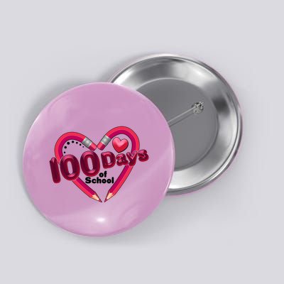 Valentines Day 100 Days Of School Button