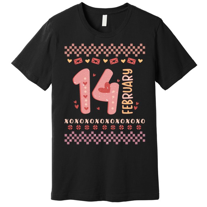 Valentine's Day 14th February Premium T-Shirt