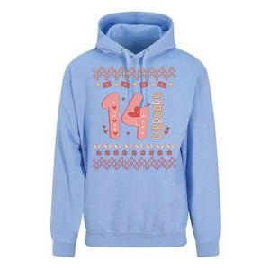 Valentine's Day 14th February Unisex Surf Hoodie