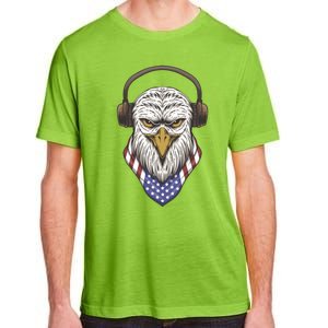 Veterans Day 4th Of July Memorial Day I Love Usa Eagle Gift Adult ChromaSoft Performance T-Shirt