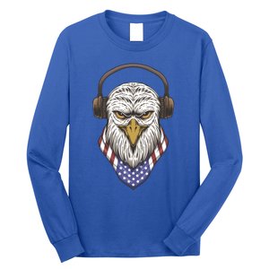 Veterans Day 4th Of July Memorial Day I Love Usa Eagle Gift Long Sleeve Shirt