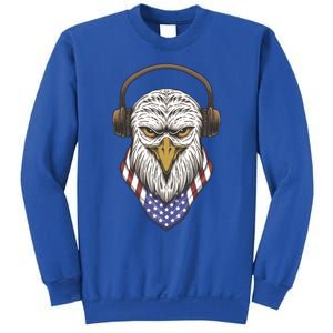 Veterans Day 4th Of July Memorial Day I Love Usa Eagle Gift Sweatshirt