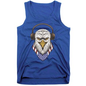 Veterans Day 4th Of July Memorial Day I Love Usa Eagle Gift Tank Top