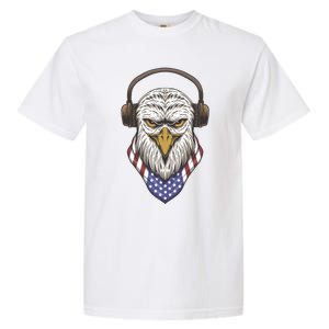 Veterans Day 4th Of July Memorial Day I Love Usa Eagle Gift Garment-Dyed Heavyweight T-Shirt