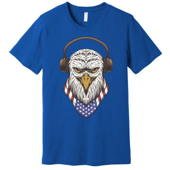 Veterans Day 4th Of July Memorial Day I Love Usa Eagle Meaningful Gift Premium T-Shirt