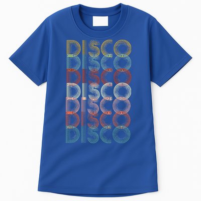 Vintage Disco 70s 80s Music Lover Tall T-Shirt