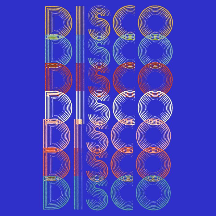 Vintage Disco 70s 80s Music Lover Zip Tote Bag