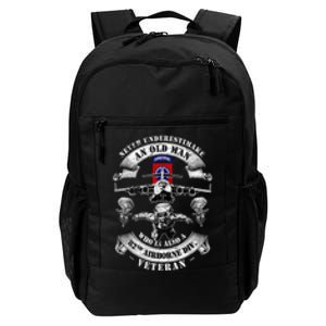 Veteran Day 82nd Airborne Division Paratrooper Fort Bragg Gift Daily Commute Backpack