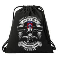 Veteran Day 82nd Airborne Division Paratrooper Fort Bragg Gift Drawstring Bag