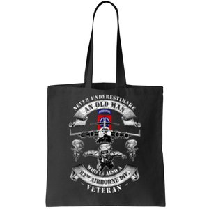 Veteran Day 82nd Airborne Division Paratrooper Fort Bragg Gift Tote Bag