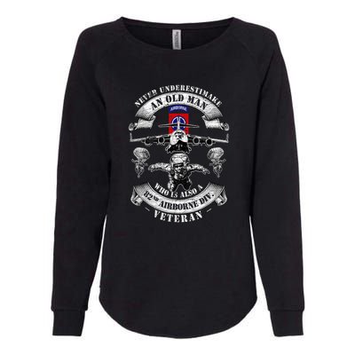 Veteran Day 82nd Airborne Division Paratrooper Fort Bragg Gift Womens California Wash Sweatshirt