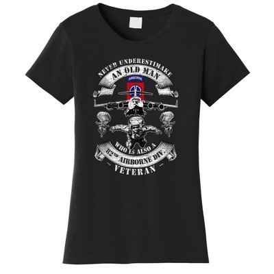 Veteran Day 82nd Airborne Division Paratrooper Fort Bragg Gift Women's T-Shirt