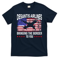 Vintage Desantis Airlines Bringing The Border To You T-Shirt