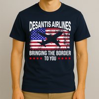 Vintage Desantis Airlines Bringing The Border To You T-Shirt