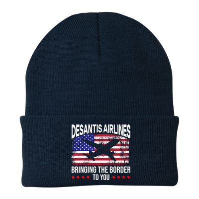 Vintage Desantis Airlines Bringing The Border To You Beanie