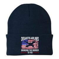 Vintage Desantis Airlines Bringing The Border To You Beanie