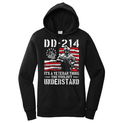 Veteran DD-214 Alumni Armed Forces I Am The Storm Women's Pullover Hoodie