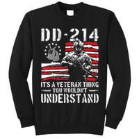 Veteran DD-214 Alumni Armed Forces I Am The Storm Tall Sweatshirt