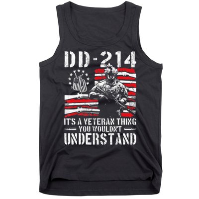 Veteran DD-214 Alumni Armed Forces I Am The Storm Tank Top