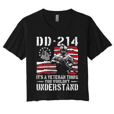 Veteran DD-214 Alumni Armed Forces I Am The Storm Crop Top