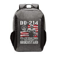 Veteran DD-214 Alumni Armed Forces I Am The Storm Vector Backpack