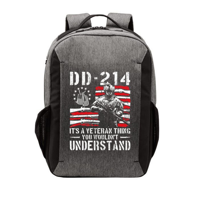 Veteran DD-214 Alumni Armed Forces I Am The Storm Vector Backpack
