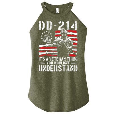 Veteran DD-214 Alumni Armed Forces I Am The Storm Women's Perfect Tri Rocker Tank