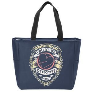 Valentine Detective Agency Zip Tote Bag