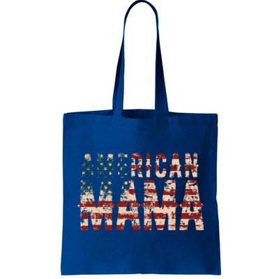 Vintage Distressed American Mama Tote Bag