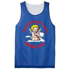 Valentine's Day Analyst Cool Gift Funny Hearts Love Valentine's Day Great Gift Mesh Reversible Basketball Jersey Tank