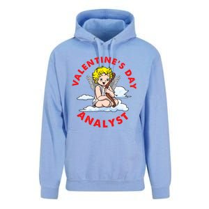 Valentine's Day Analyst Cool Gift Funny Hearts Love Valentine's Day Great Gift Unisex Surf Hoodie