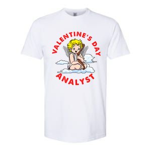 Valentine's Day Analyst Cool Gift Funny Hearts Love Valentine's Day Great Gift Softstyle CVC T-Shirt