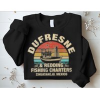 Vintage Dufresne And Redding Fishing Charters Sweatshirt