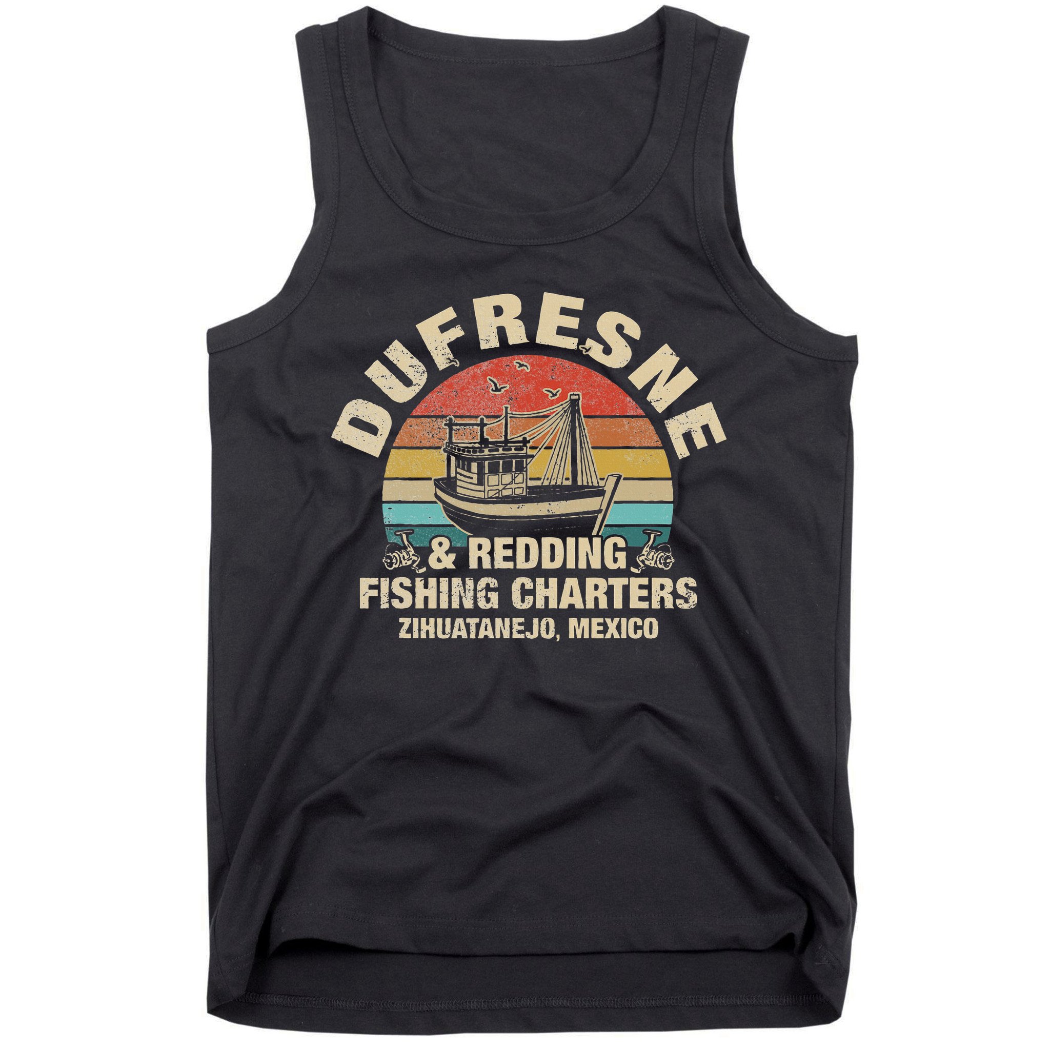 Vintage Dufresne And Redding Fishing Charters Tank Top
