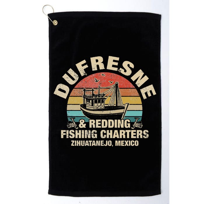 Vintage Dufresne And Redding Fishing Charters Golf Towel