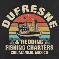 Vintage Dufresne And Redding Fishing Charters Golf Towel
