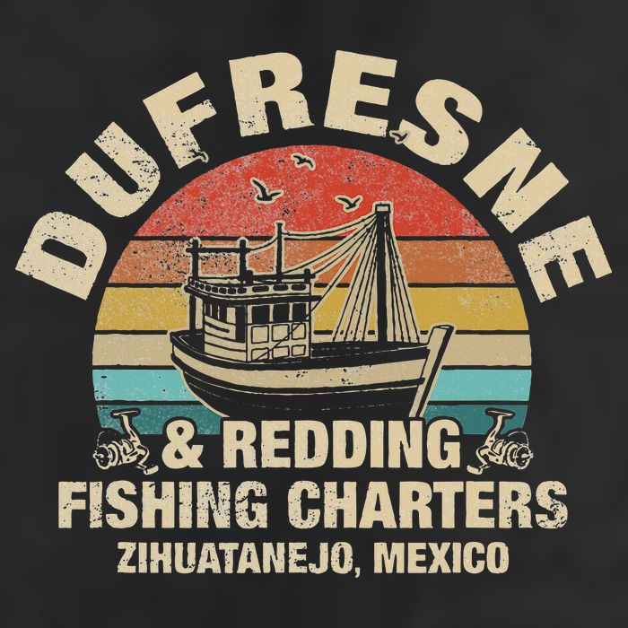 Vintage Dufresne And Redding Fishing Charters Golf Towel