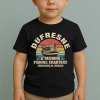 Vintage Dufresne And Redding Fishing Charters Toddler T-Shirt
