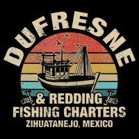 Vintage Dufresne And Redding Fishing Charters Womens T-Shirt