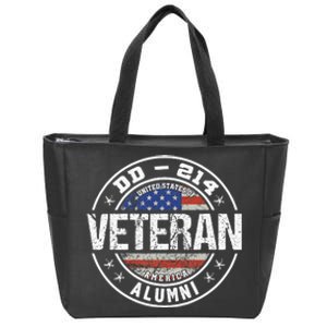 Veteran Dd214 Alumni Zip Tote Bag