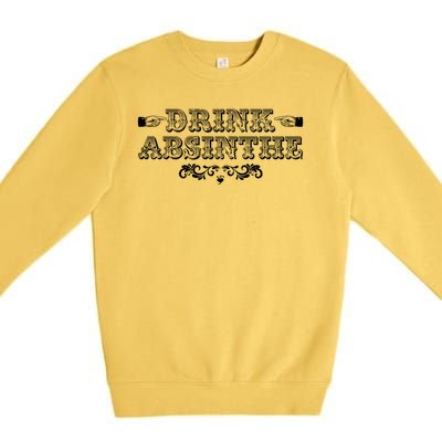 Vintage Drink Absinthe Premium Crewneck Sweatshirt