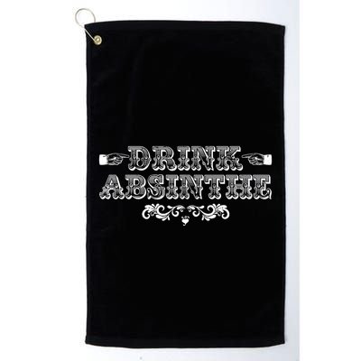 Vintage Drink Absinthe Golf Towel