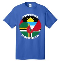 Vintage Dominica Antiguan Flag Antigua Dominica Flag Tall T-Shirt