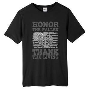 Veterans Day American Military Honor The Fallen Us Soldier Gift Tall Fusion ChromaSoft Performance T-Shirt