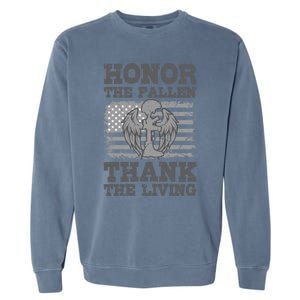 Veterans Day American Military Honor The Fallen Us Soldier Gift Garment-Dyed Sweatshirt