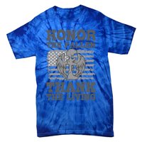 Veterans Day American Military Honor The Fallen Us Soldier Gift Tie-Dye T-Shirt