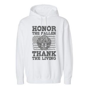 Veterans Day American Military Honor The Fallen Us Soldier Gift Garment-Dyed Fleece Hoodie