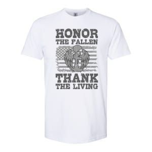 Veterans Day American Military Honor The Fallen Us Soldier Gift Softstyle CVC T-Shirt