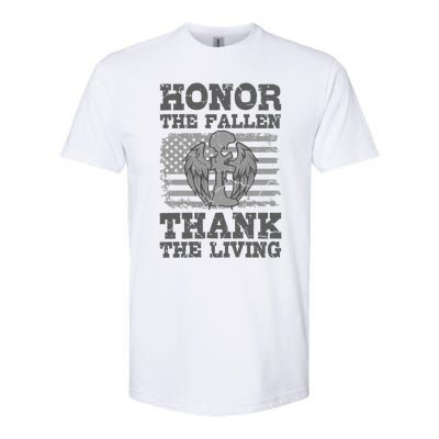 Veterans Day American Military Honor The Fallen Us Soldier Cool Gift Softstyle® CVC T-Shirt